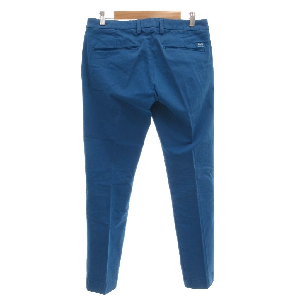 アントレ アミ Entre Amis パンツ スラックス 32/46 テーパード 青