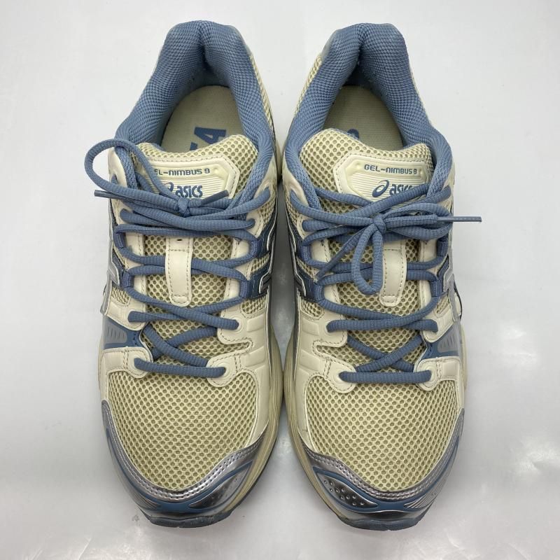 asics×WIND AND SEA Gel-Nimbus 9 White Pure Silver サイズ28.0 cm クリーム アシックス 91