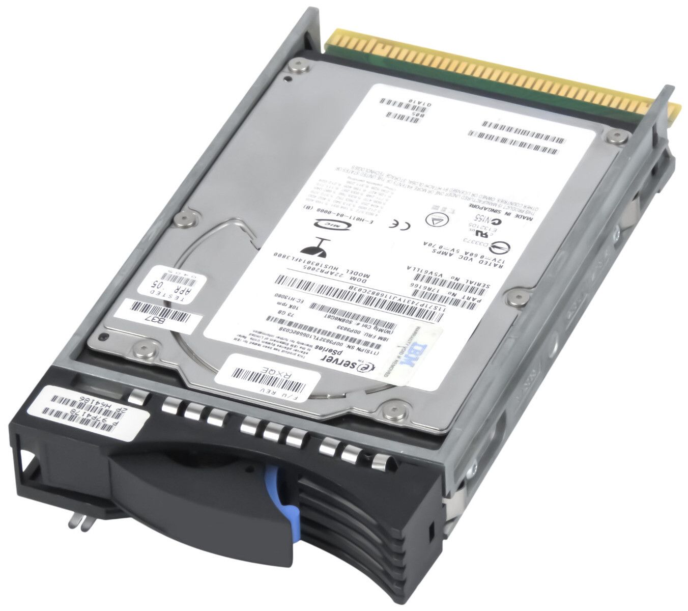 3台のハードドライブ 3年保証】Hard Drive IBM 00P3833 H103014FL3800 73GB 10K 8MB SCSI