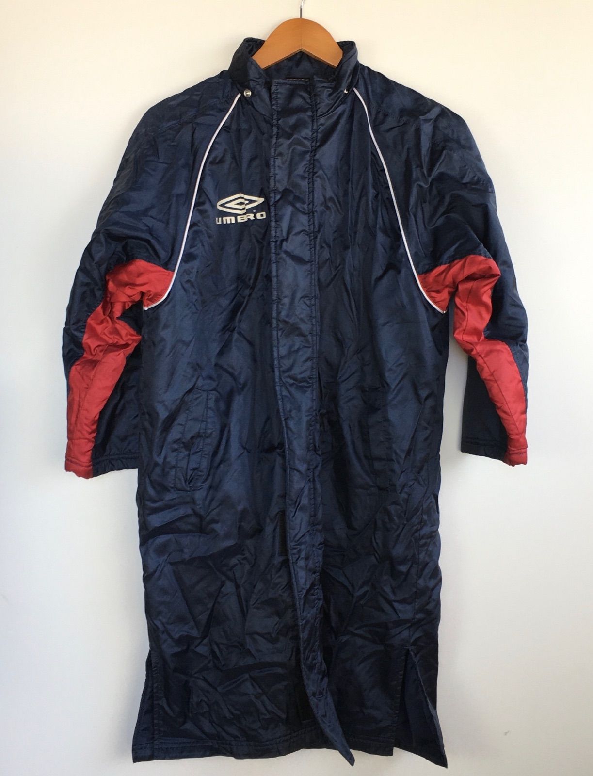 Umbro ベンチコート ネイビー England 90s 90s 90年代 アンブロ ジャケット ネイビー 紺│ヴィテージ古着屋Feeet