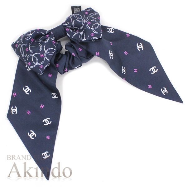 【新品】シャネル シュシュ シルク リボン ヘアアクセ ココマーク ネイビー CHANEL レディース バッグチャーム 腕輪 ファッションアイテム オシャレ 記念日 便利 ブランド 定番 人気 プレゼント ギフト 新品】シャネル シュシュ シルク リボン ヘアアクセ ココマーク