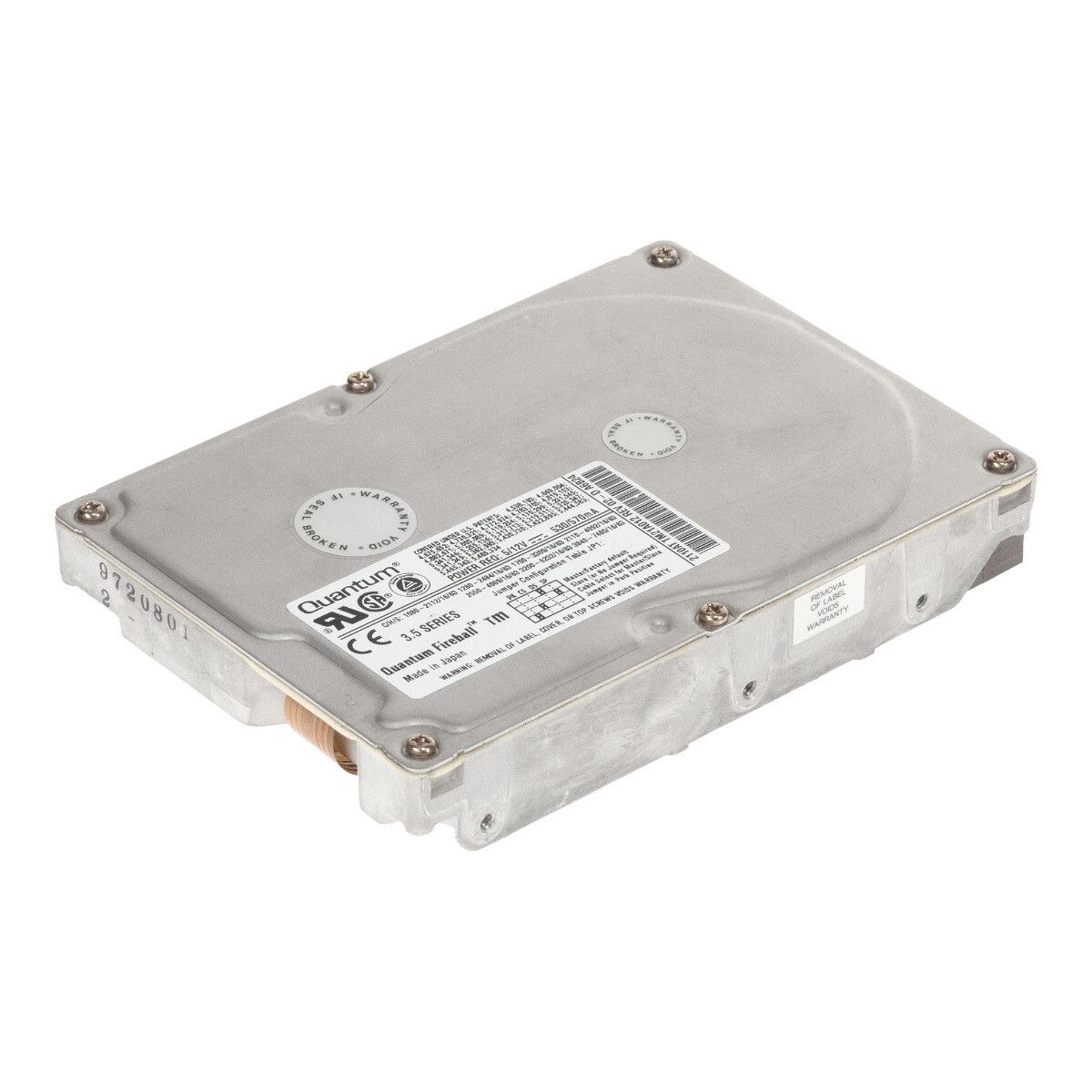 Quantum Fireball Drive Hard - | HDD IDE 10.2GB Plus Series 3.5 com: Vintage Disk !
