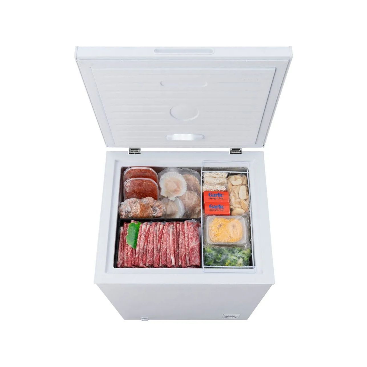 ♪［アイリスオーヤマ］上開き 冷凍庫 ［142L］ 冷蔵庫 切り替え 冷凍