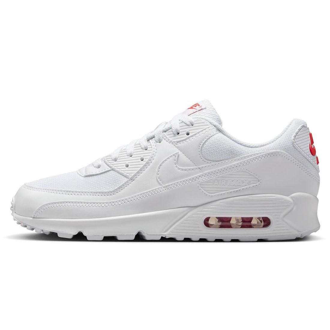 ナイキ エア マックス 90 AIR MAX ホワイト レッド DM 0029-118 25.0 cm