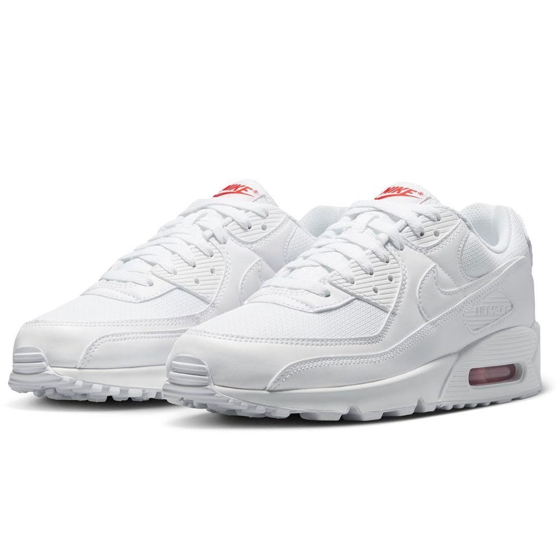 ナイキ エア マックス 90 AIR MAX ホワイト レッド DM 0029-118 25.0 cm