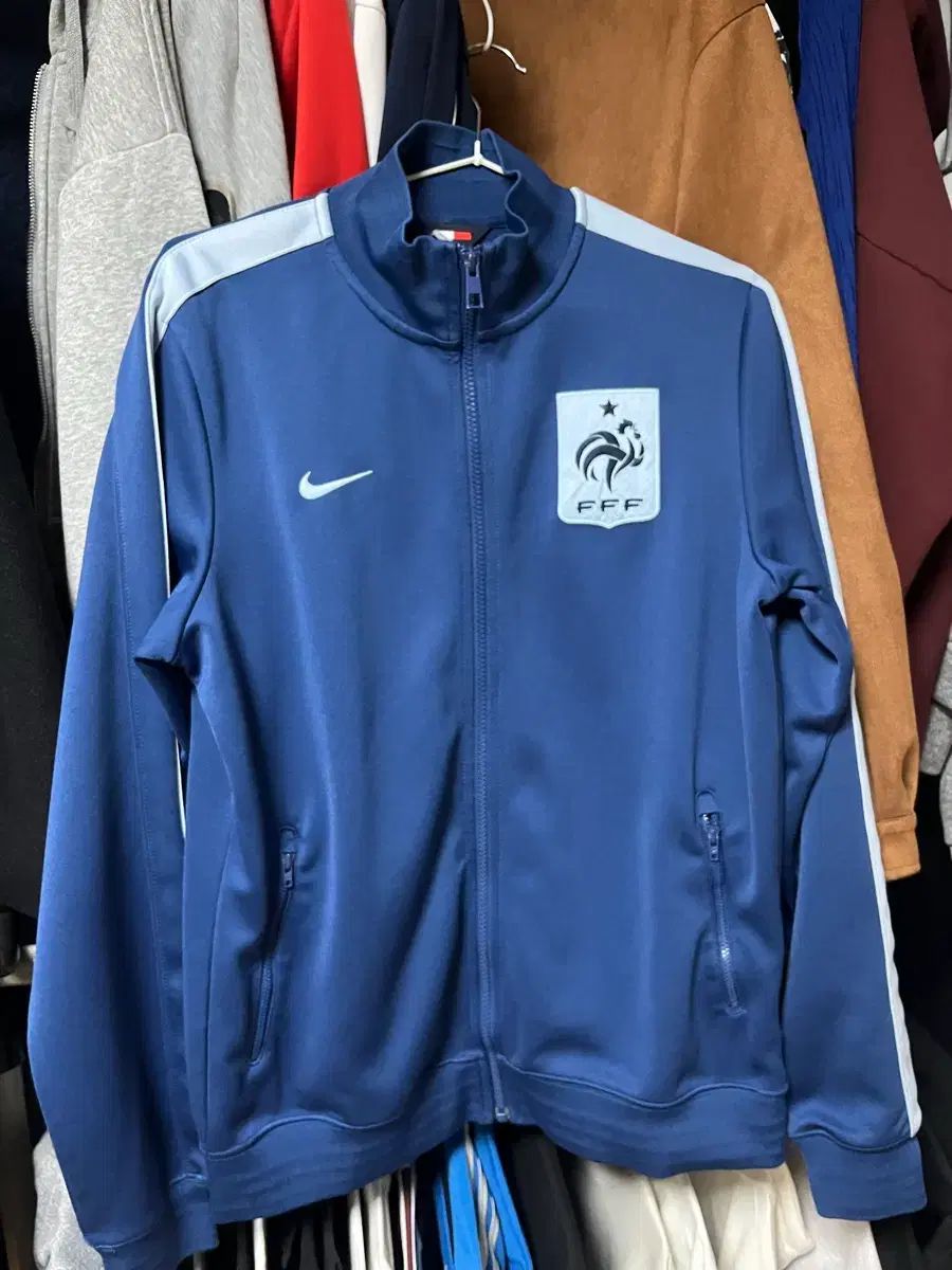 NIKE フランス サッカー 代表チーム トラックジャージ ジャージ ネイビー