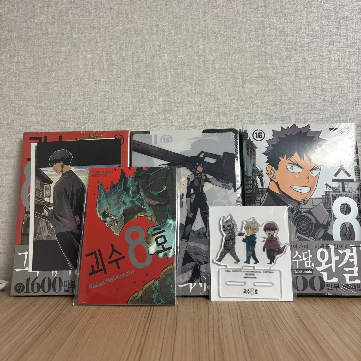 怪獣 8 ほ 14 巻 15 16 特 はがき アクリルスタンド