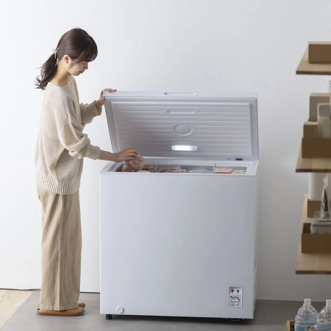 アイリスオーヤマ 上開き 冷凍庫 199 L 冷凍 冷蔵切り替え 冷凍保存 フリーザー