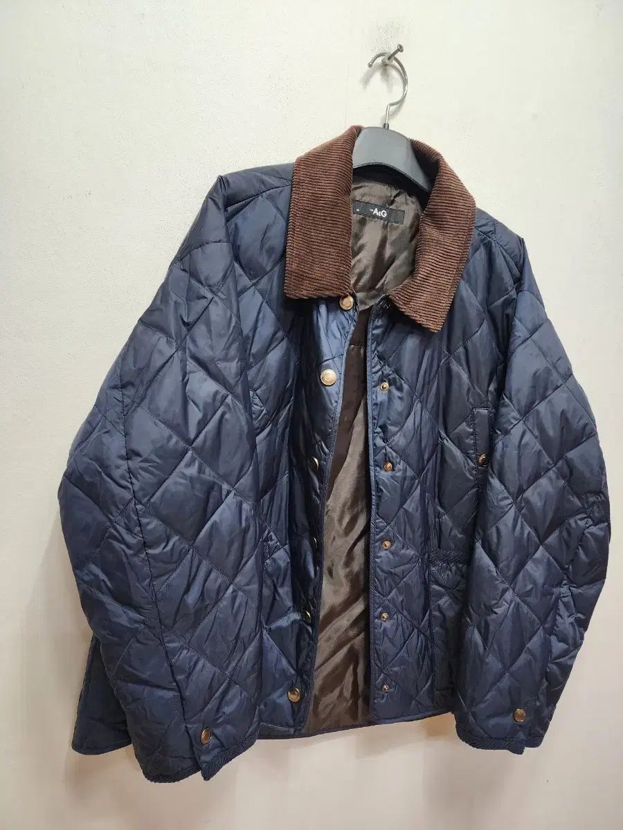 コーデュロイKARA キルティング グースアウター