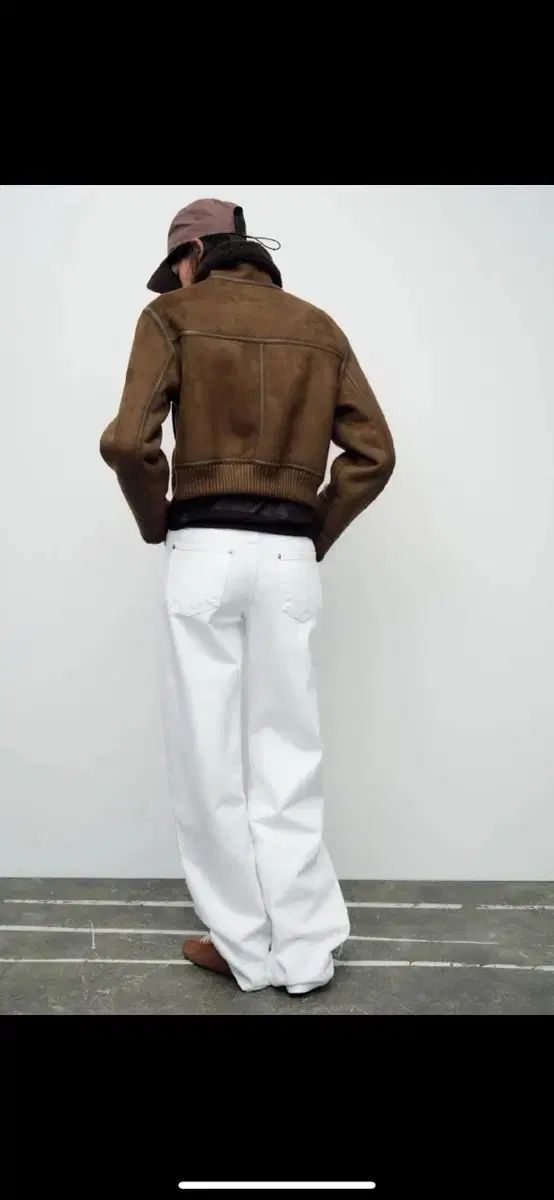  ZARA ザラ スウェード ムートン ブラウン ジャケット テーラードジャケット ジャケット アウター