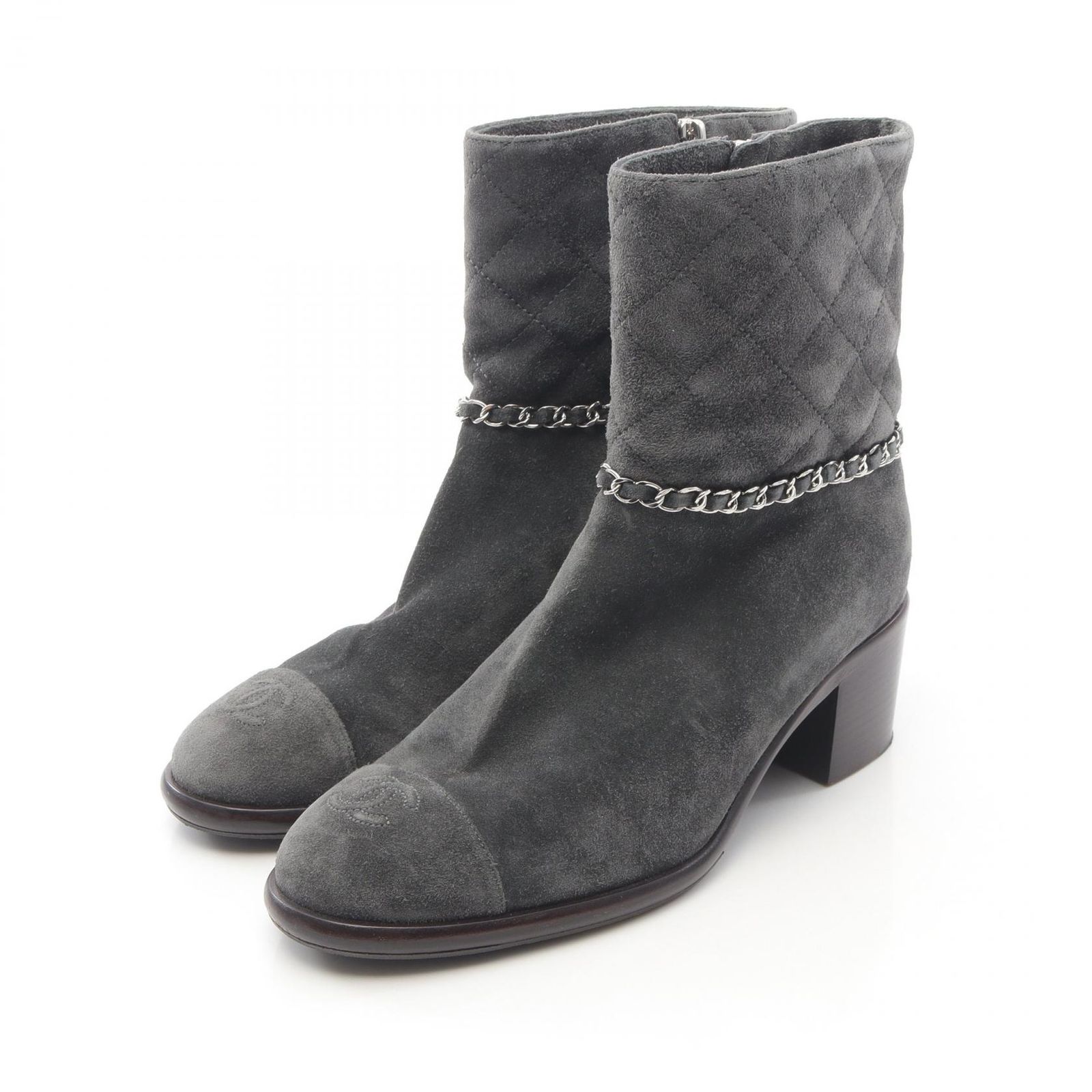 CHANEL シャネル ココマーク マトラッセ ブーツ