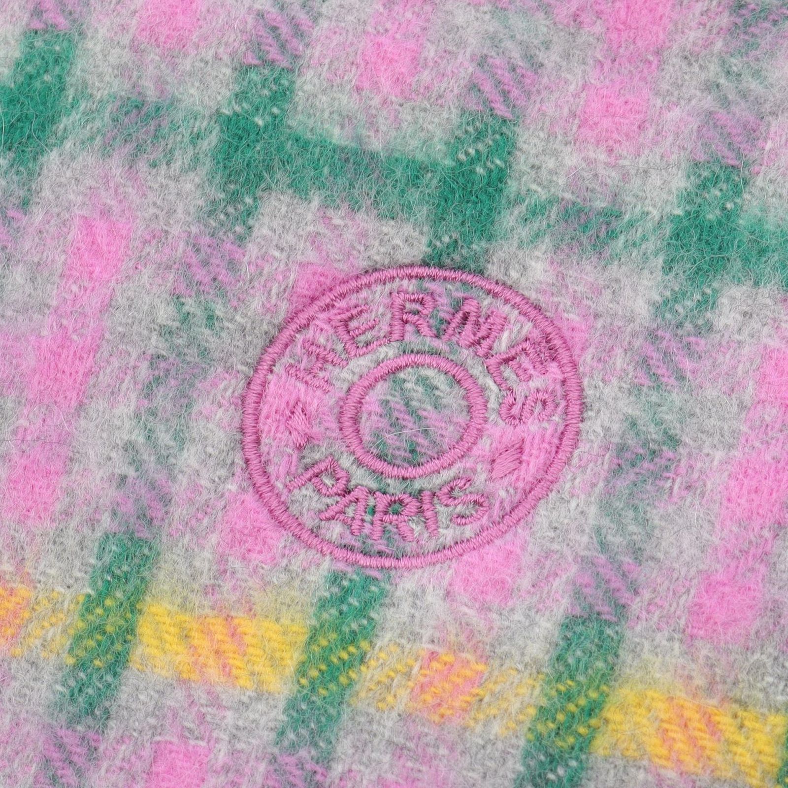  HERMES エルメス Hエコセ レクトヴェルソ マフラー マフラー 小物