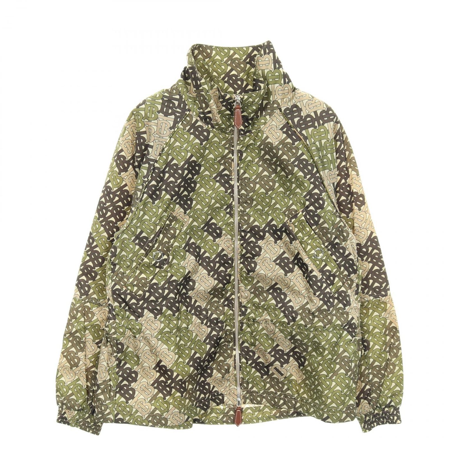 バーバリー　ナイロンジャケット　TBモノグラム　Wジップ　xs バーバリー ナイロンジャケット TBモノグラム Wジップ xs burberry