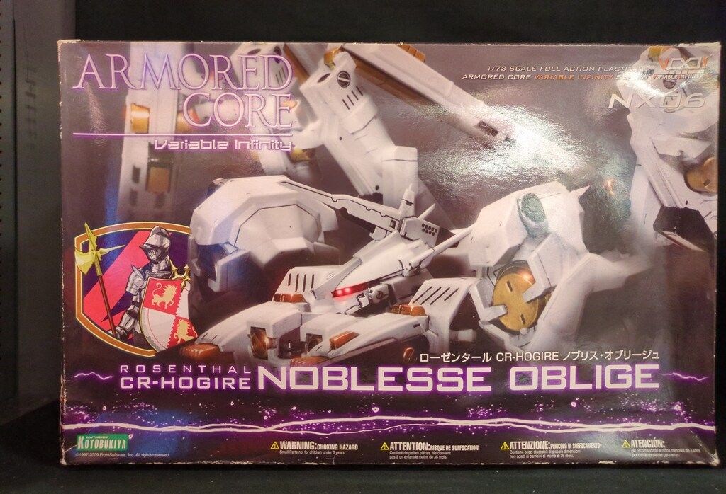 コトブキヤ アーマード コア V I シリーズ ノブリス オブリージュ ローゼンタール CR HOGIRE NX 06