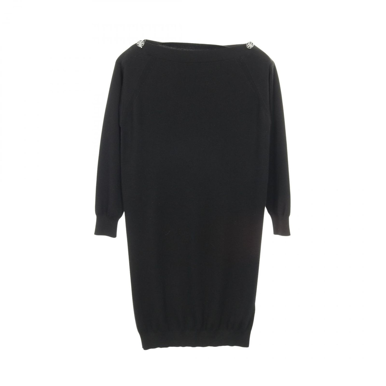 HERMES エルメス エクスリブリスボタン ワンピース