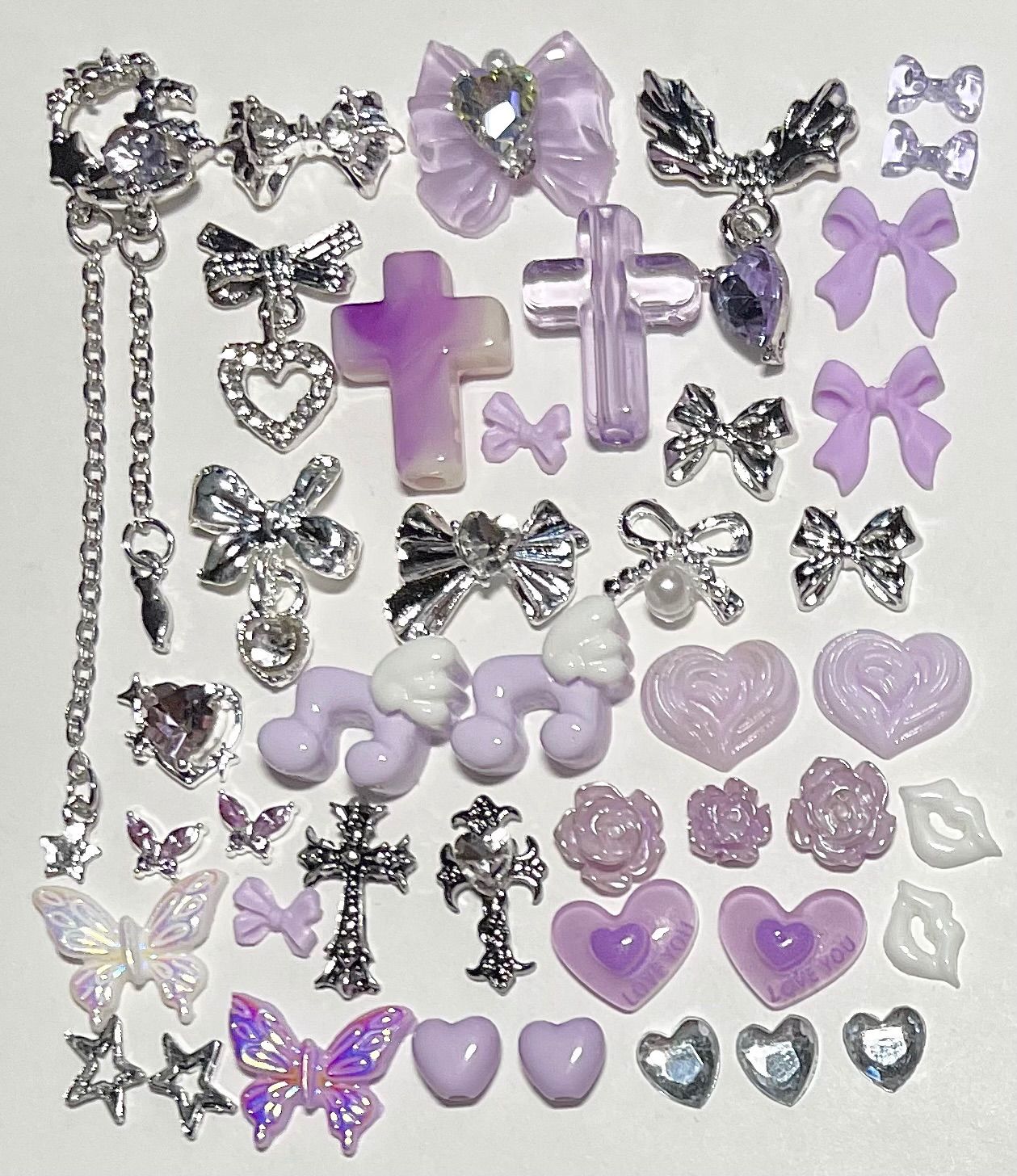 No.774 ネイルパーツ デコパーツ まとめ売り - メルカリ