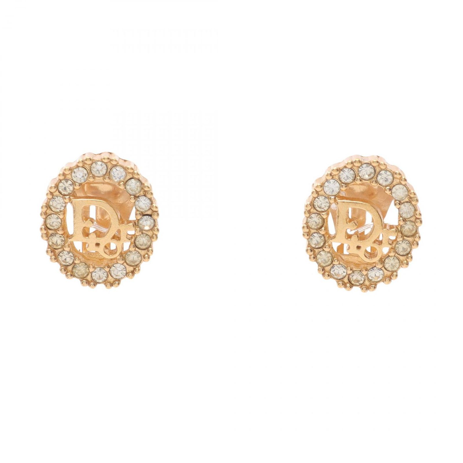 Dior ディオール Diorロゴ イヤリング