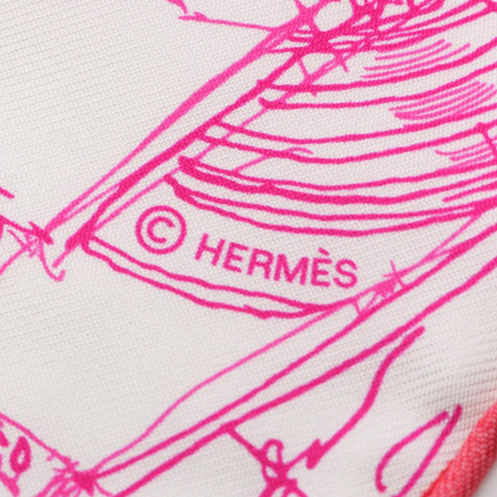 HERMES エルメス プチカレ カレ45 Un Jardin sur le Toit スカーフ