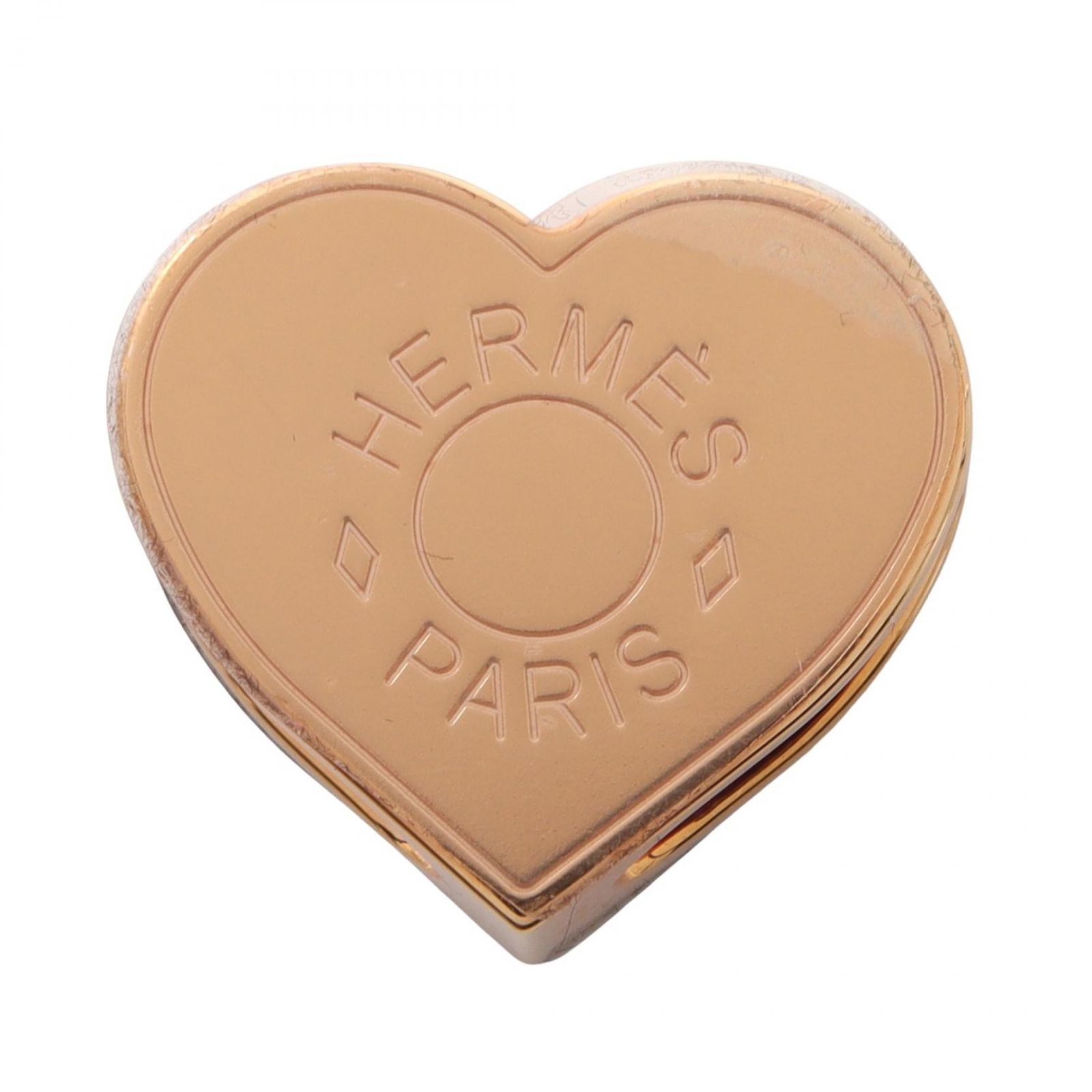 HERMES エルメス ミニ クー ハート ツイリーリング スカーフリング