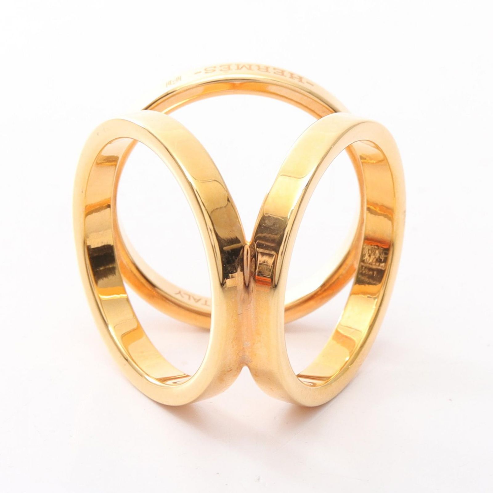 HERMES エルメス スカーフリング90 トリオ スカーフリング