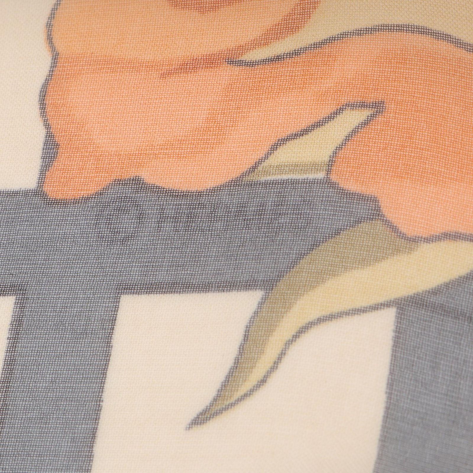  HERMES エルメス ショールカレ140 モスリン ROSERAIE スカーフ バンダナ スカーフ 小物