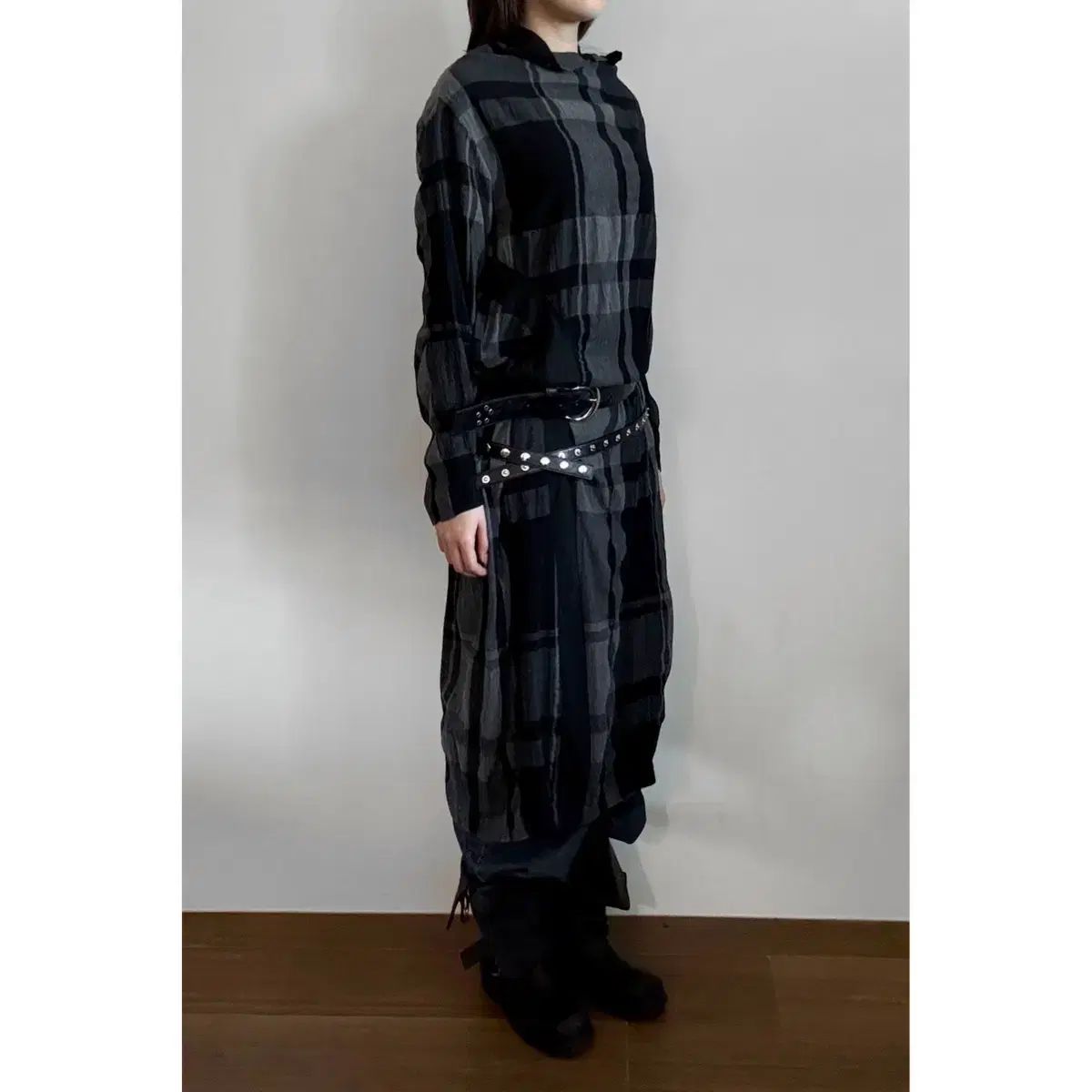 ハイネック ロング ONE PIECE