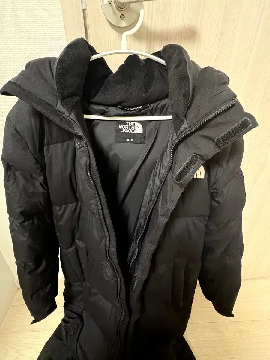 THE NORTH FACE ザノースフェイス ブラック ロング丈 ダウンジャケット