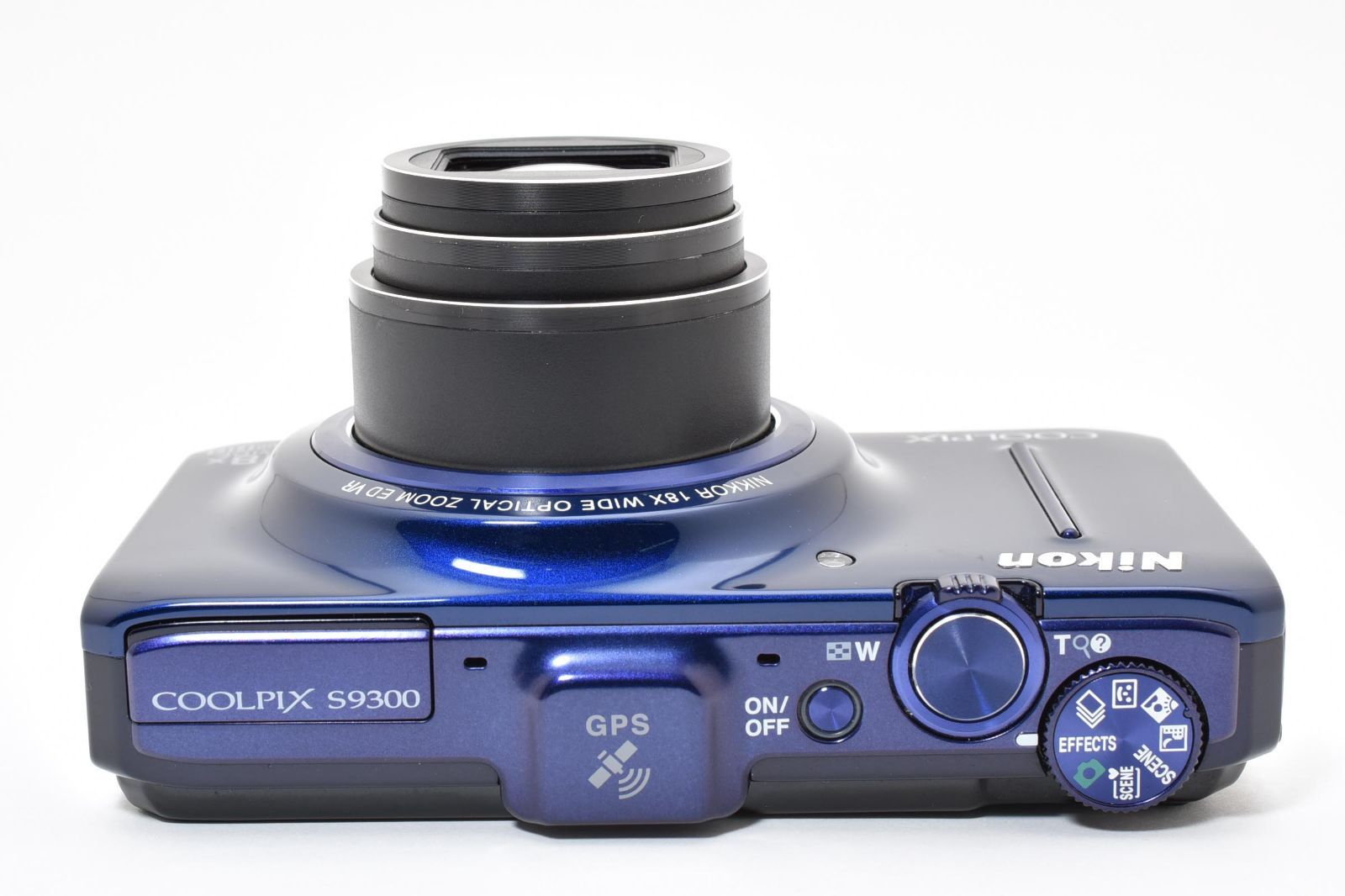 ☆実用美品☆ニコン Nikon COOLPIX S9300 ネイビーブルー 《動作OK