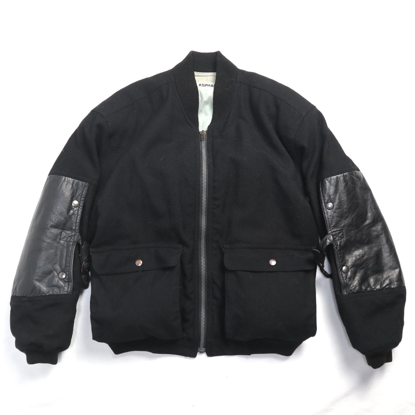 80s 90s asphalt vintage ボンバー フライトジャケット Japan vintage