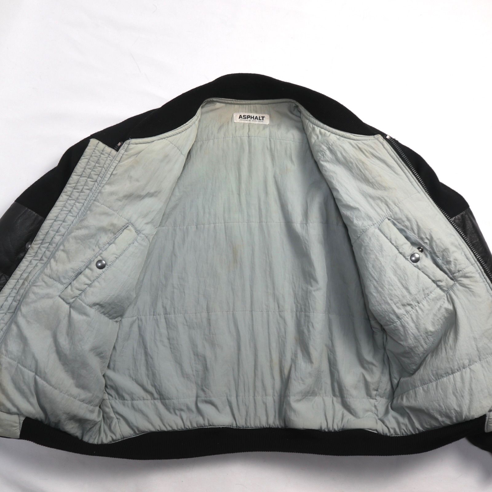 80s 90s asphalt vintage ボンバー フライトジャケット Japan vintage 