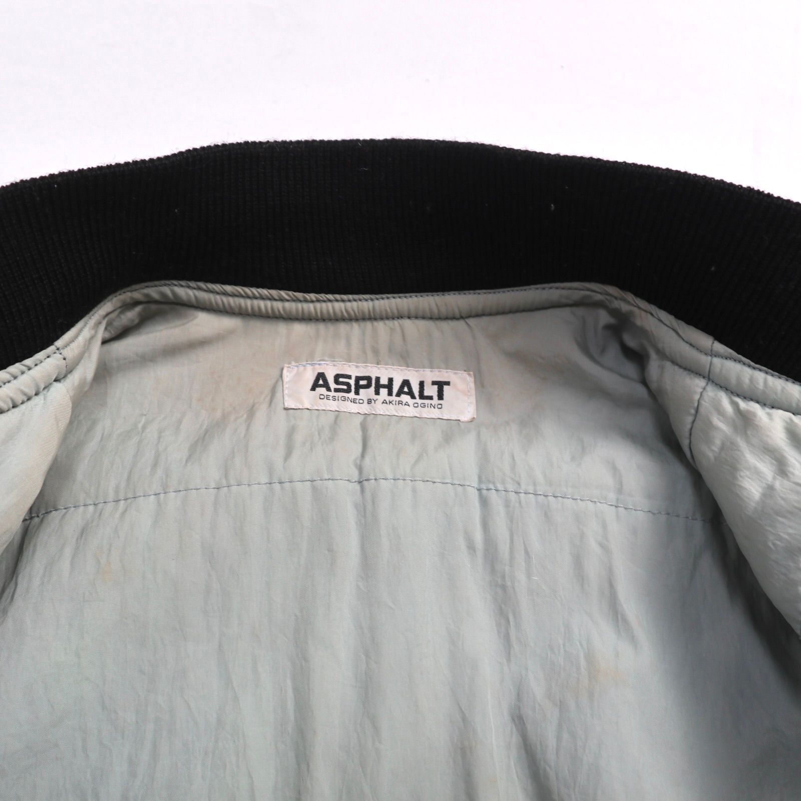 80s 90s asphalt vintage ボンバー フライトジャケット Japan vintage 