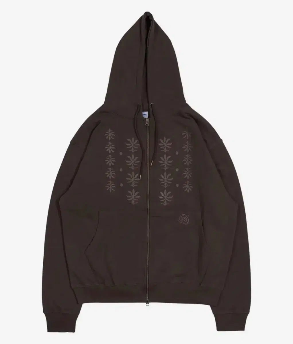 購入 ザコールデストモーメントブラウン フードジップアップ The