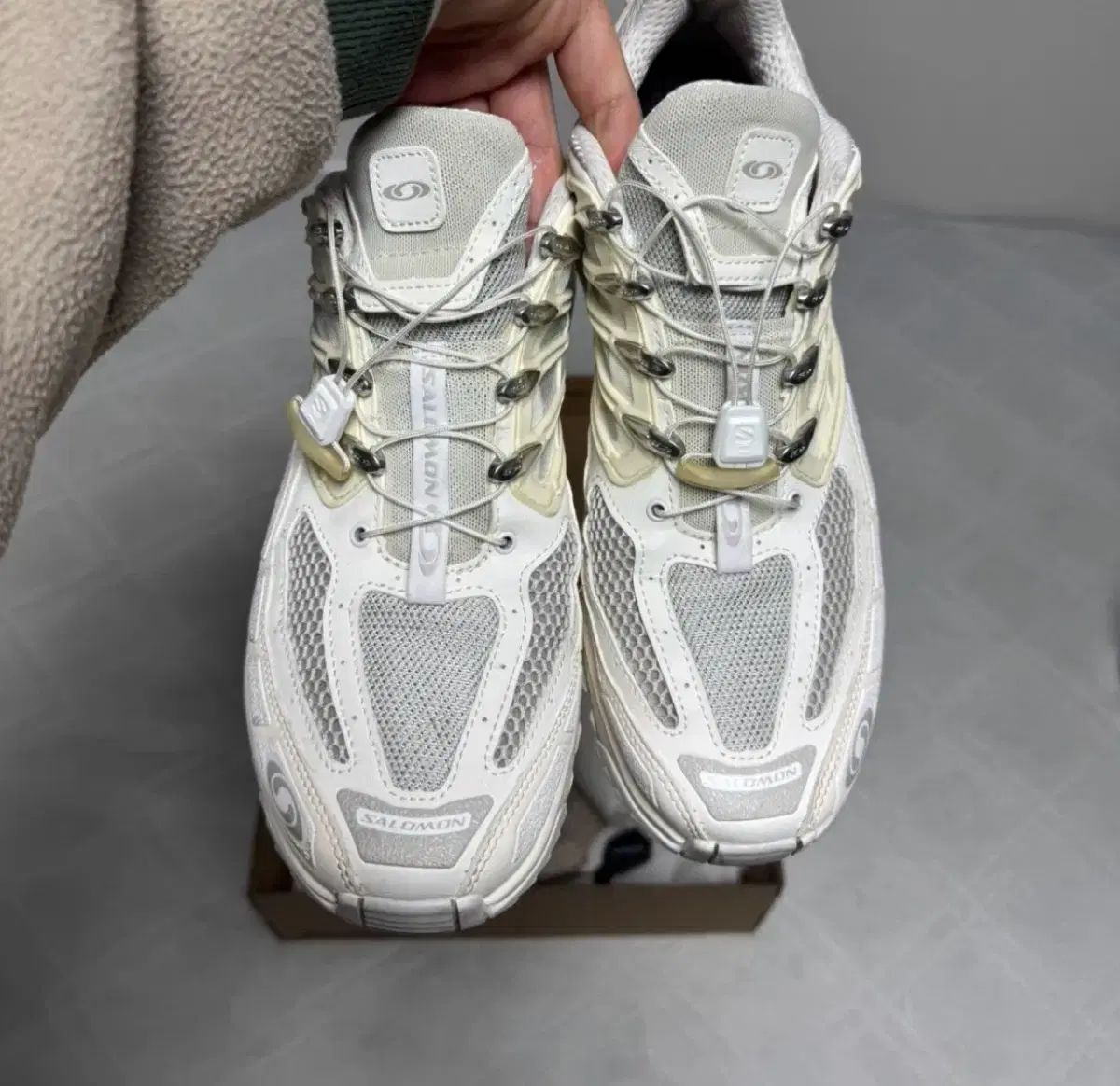 SALOMON サロモン ACS プロ 白 バニラ アイス 275