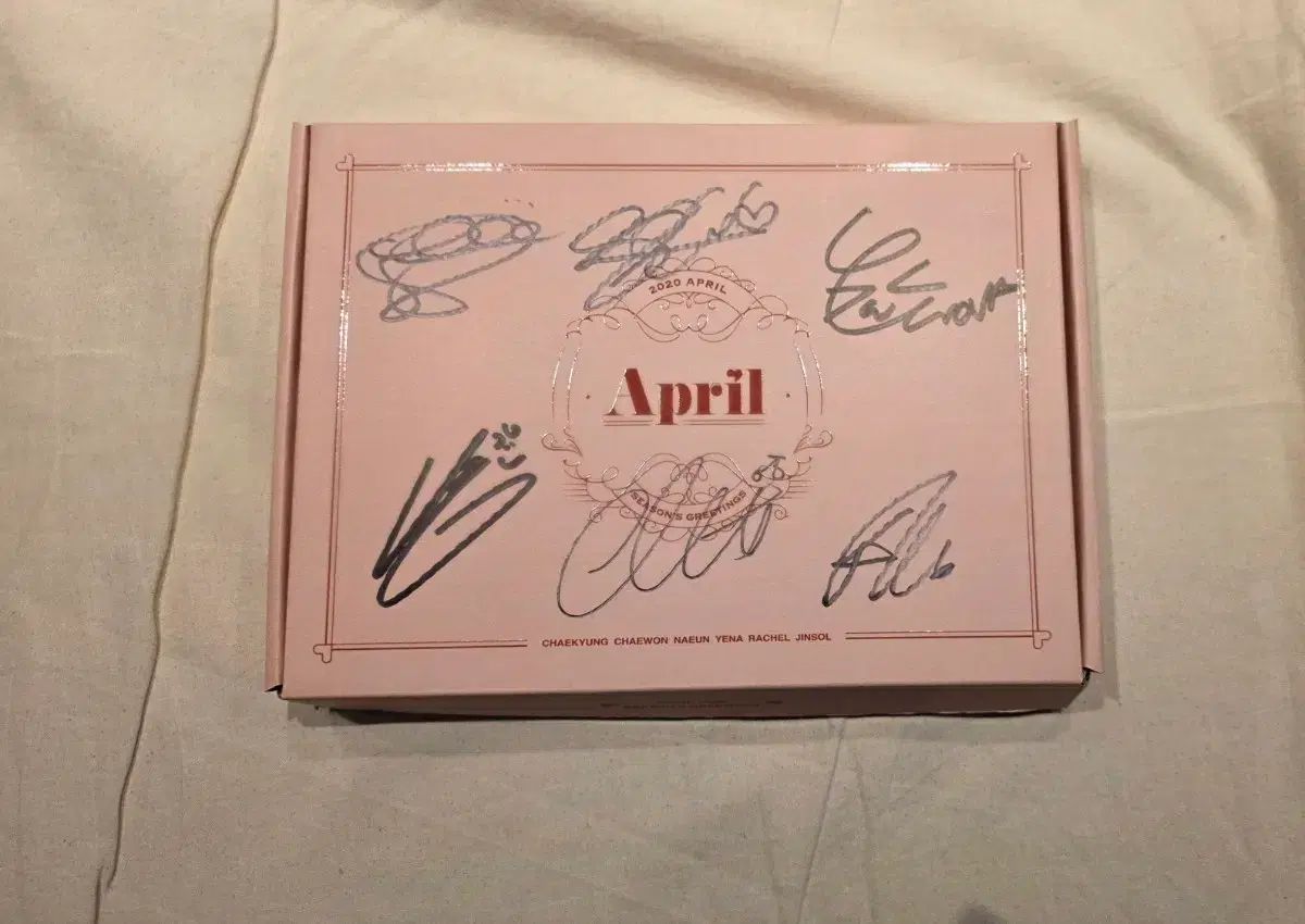 サイン入り サイン April シーズングリーティング