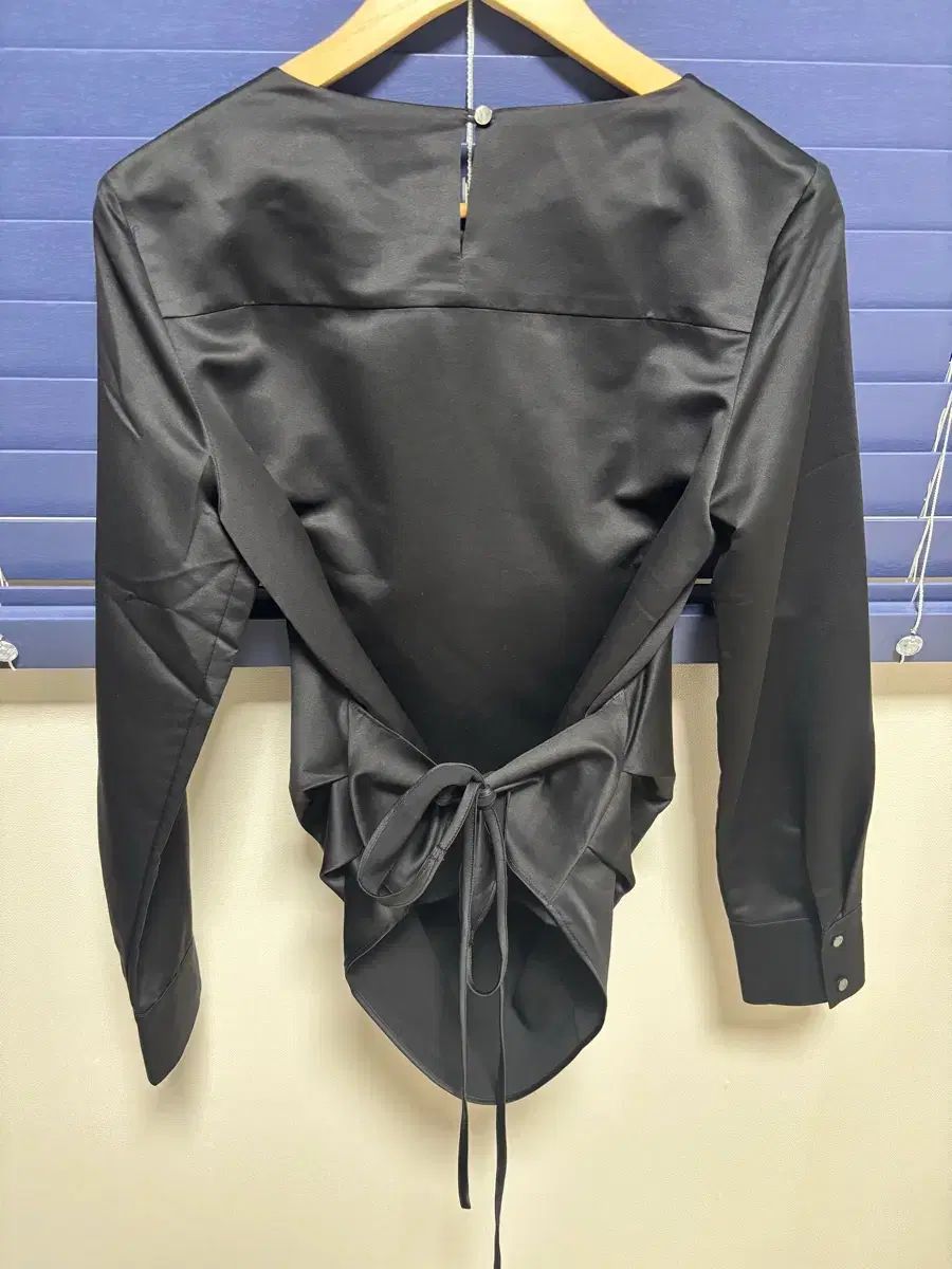 HIDDEN FOREST MARKET ドレープ シャーリング ブラウス