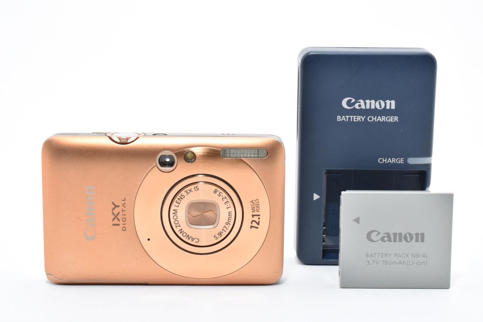 返品保証】☆良品☆ CANON キヤノン IXY DIGITAL 210IS PC1353