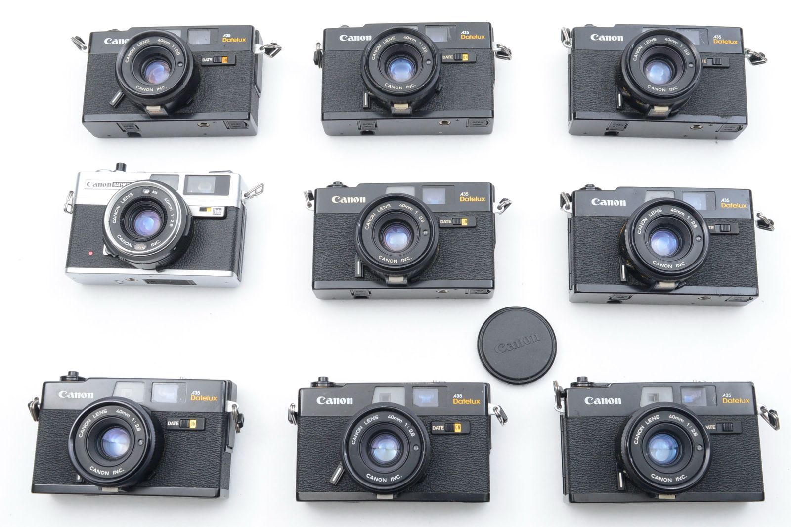☆ジャンク☆ まとめ CANON キヤノン 9台 A35 Datelux DATEMATIC