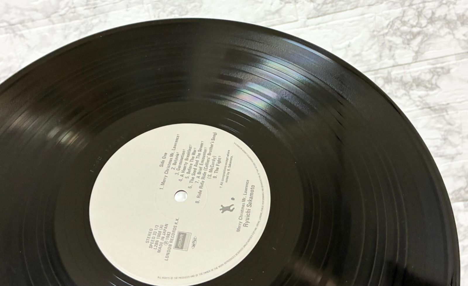 希少 盤面美品 帯付き】再生確認済 坂本龍一 戦場のメリークリスマス