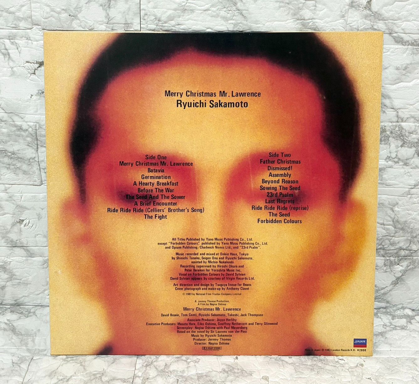 希少 盤面美品 帯付き】再生確認済 坂本龍一 戦場のメリークリスマス
