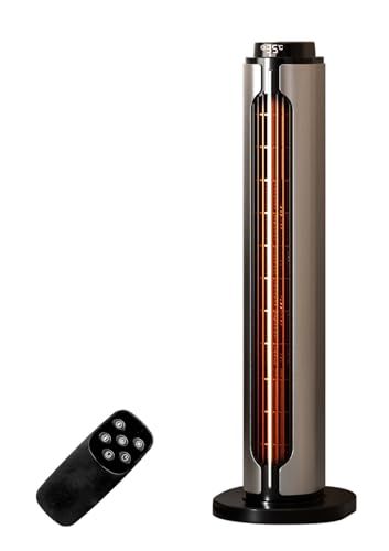 セラミックヒーター 速暖ヒーター 2秒瞬間加熱 ECO省エネ 冷暖兼用 左右100°首振り 2 12 Hタイマー機能 リモコン付 1200 W 節電対策 8-15畳 転倒自動OFF 過熱保護 足元暖房 低騒音 脱衣所 トイレ 洗面所 寝室 書斎 部屋 浴室