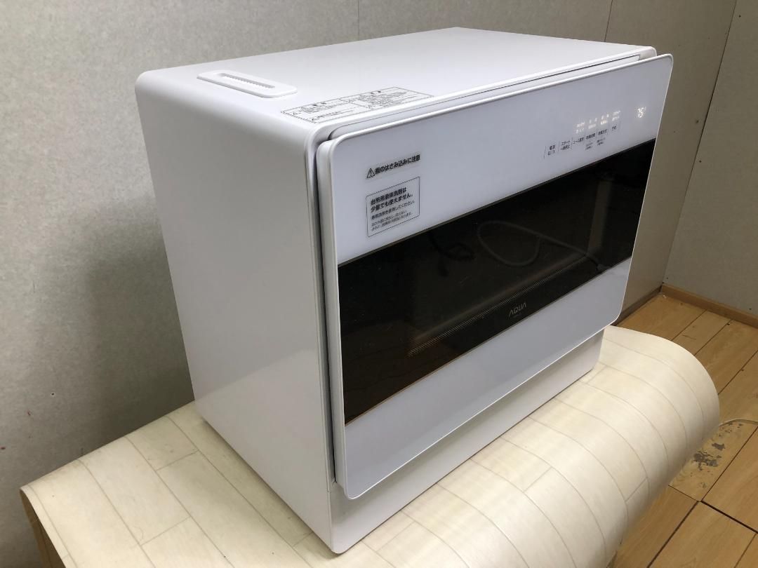 アクア AQUA 食器洗い乾燥機 ADW L 4 W ホワイト 製 UVライト 家電製品 50 60 Hz