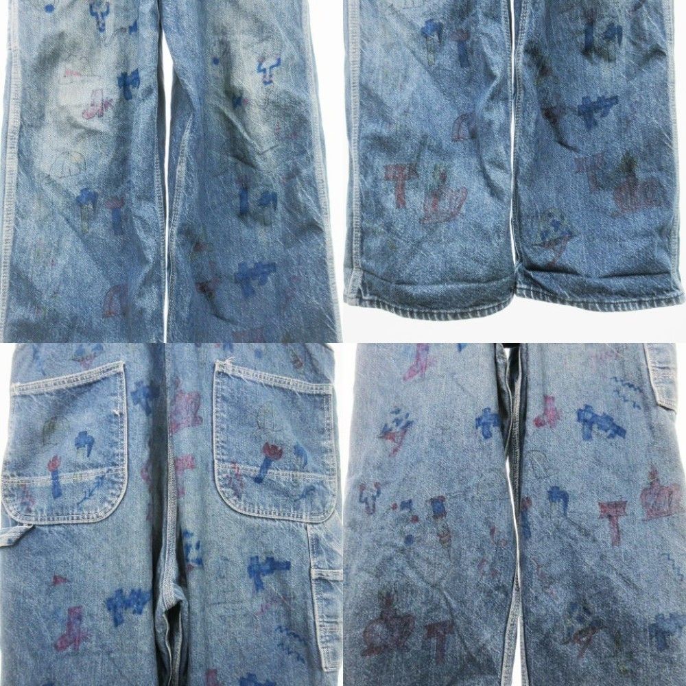 サロペット デニム