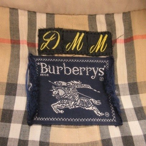  バーバリーズ Burberrys ヴィンテージ トレンチコート 裏ノバチェック ベージュ AH 23 GY 44 その他 トップス