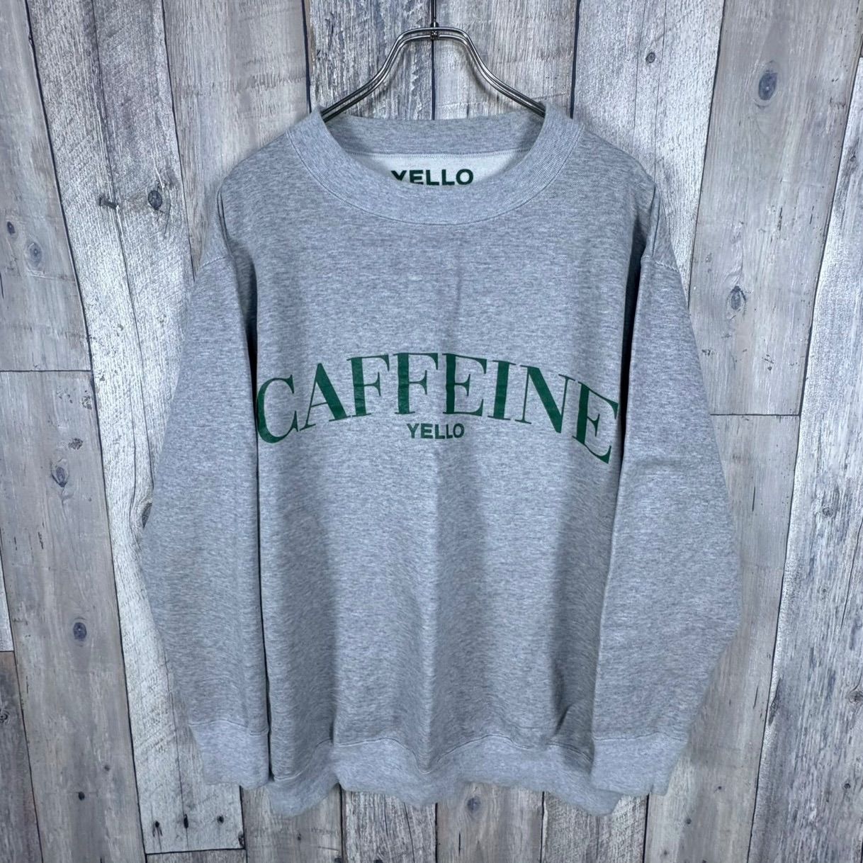 YELLO イエロー FW 2020 21 CAFFEINE スウェット スエット トレーナー フリーサイズ