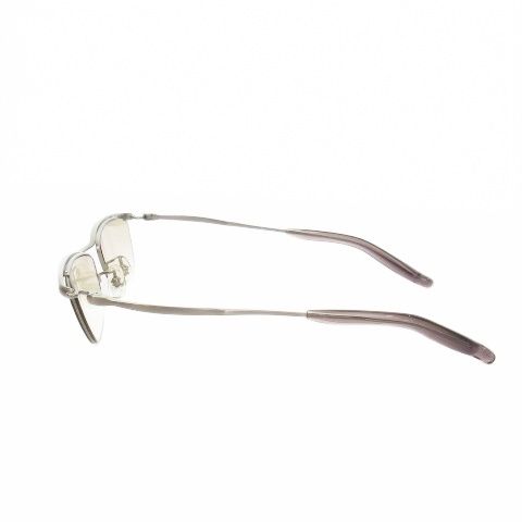 フォーナインズ 999.9 サングラス メタルフレーム ハーフリム ナロー グラデーションレンズ クリアレンズ付 54 17 145 グレー ブラウン レンズ S-208 T MN 1 GY 18