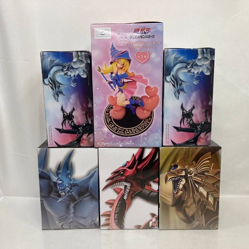 未開封 遊戯王 プライズ フィギュア 6体まとめ セット / ブラック