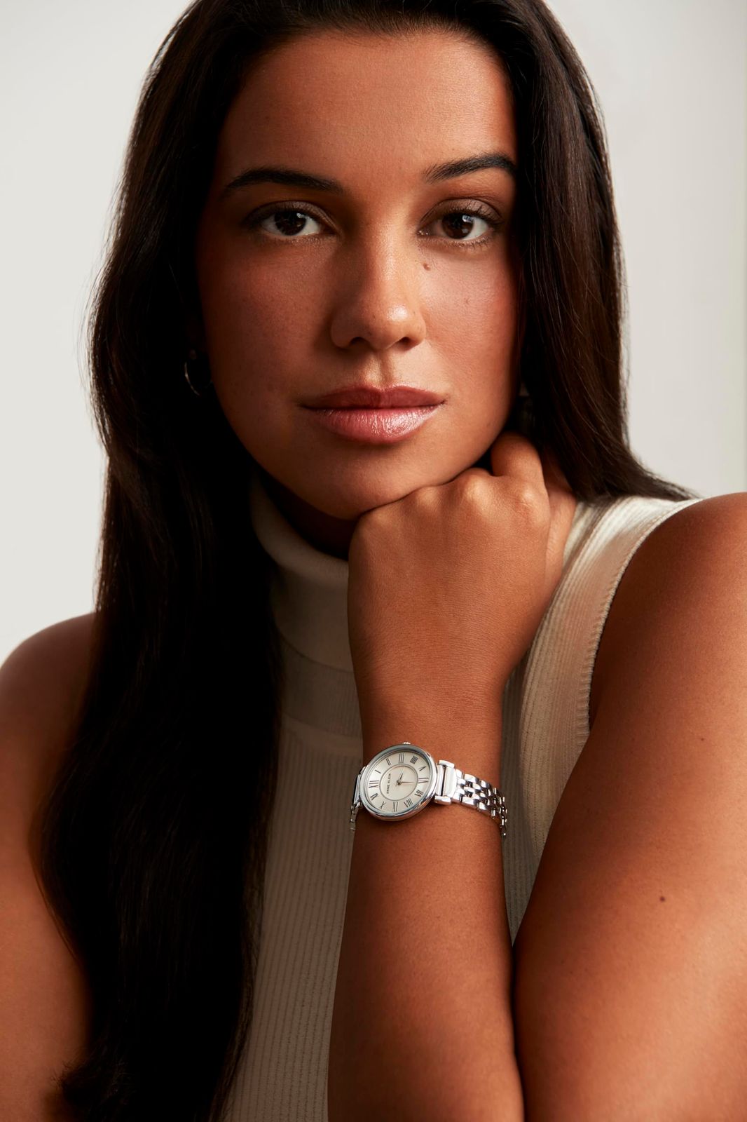 Anne Klein Women s AK- Silver Stainless-Steel Japanese Quartz Fashion Watch シルバー