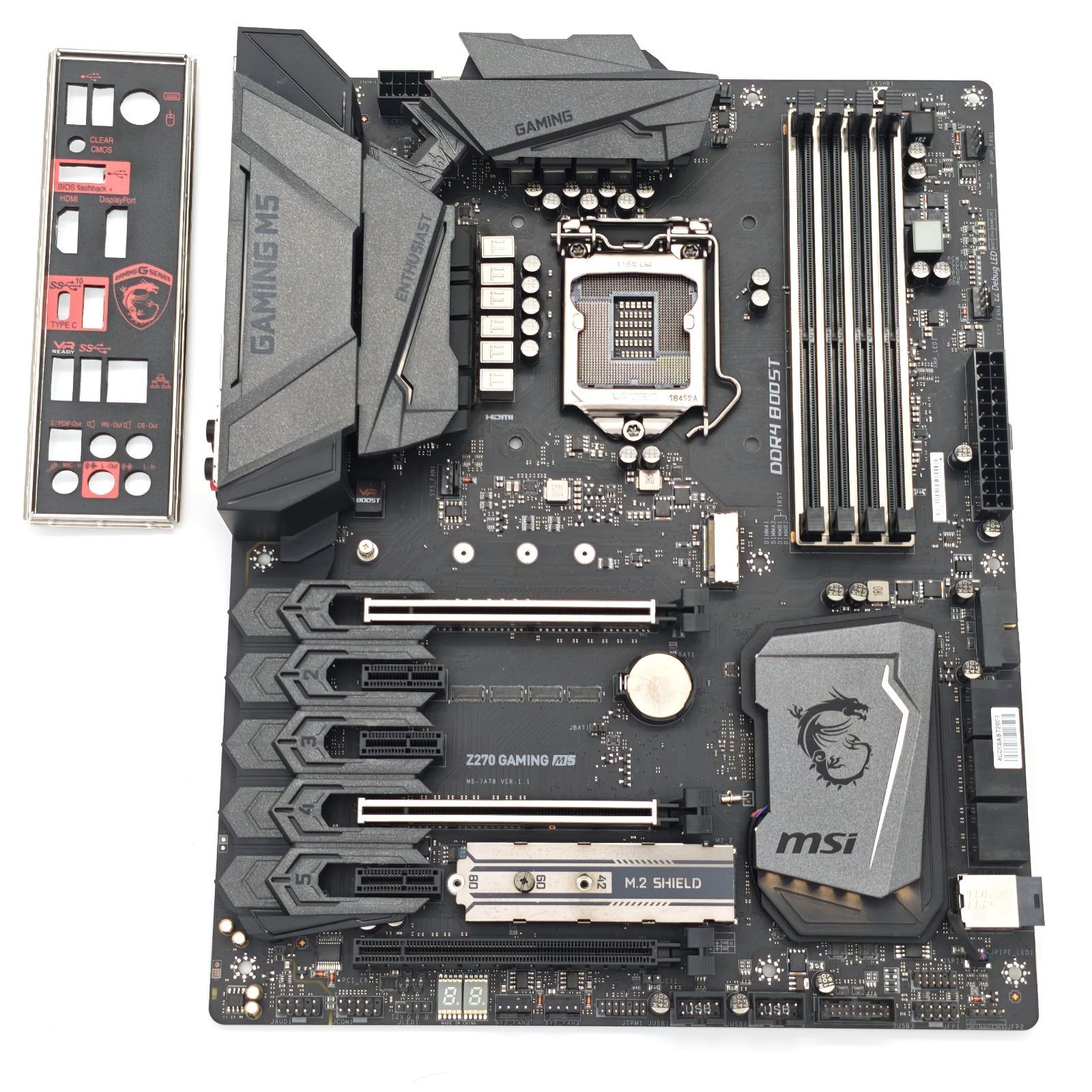 MSI Z270 GAMING M5 第6・第7世代 LGA1151 ATXマザーボード - メルカリ