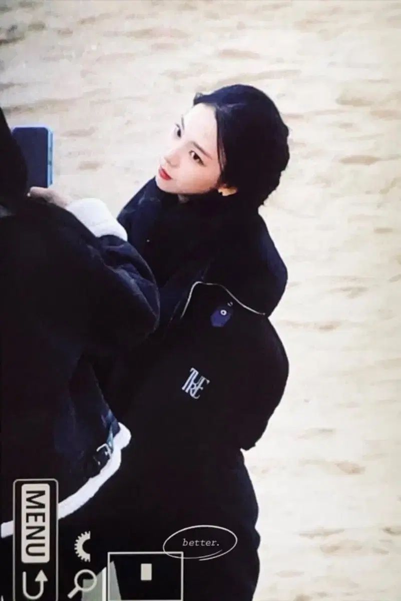 カリナ着用 OF ovture ファー クロップド ムートン ブラック