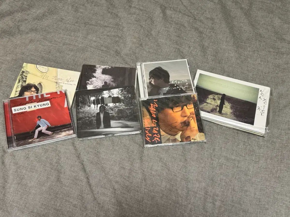 初版 サイン ソン シギョン アルバム CD 6 種